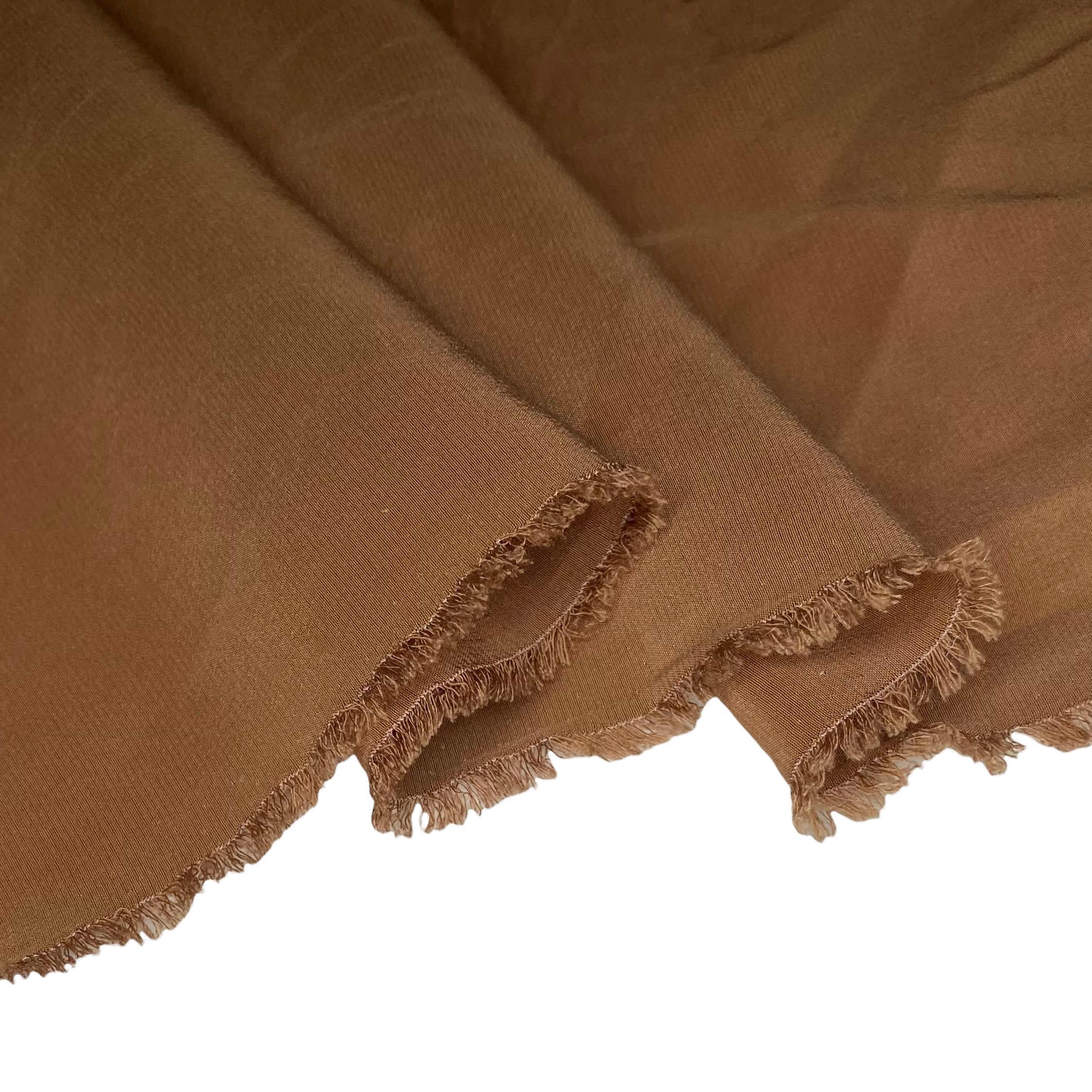Silk Crepe De Chine - Russet