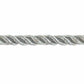 Metallic Twisted Cord - 6mm - Silver
