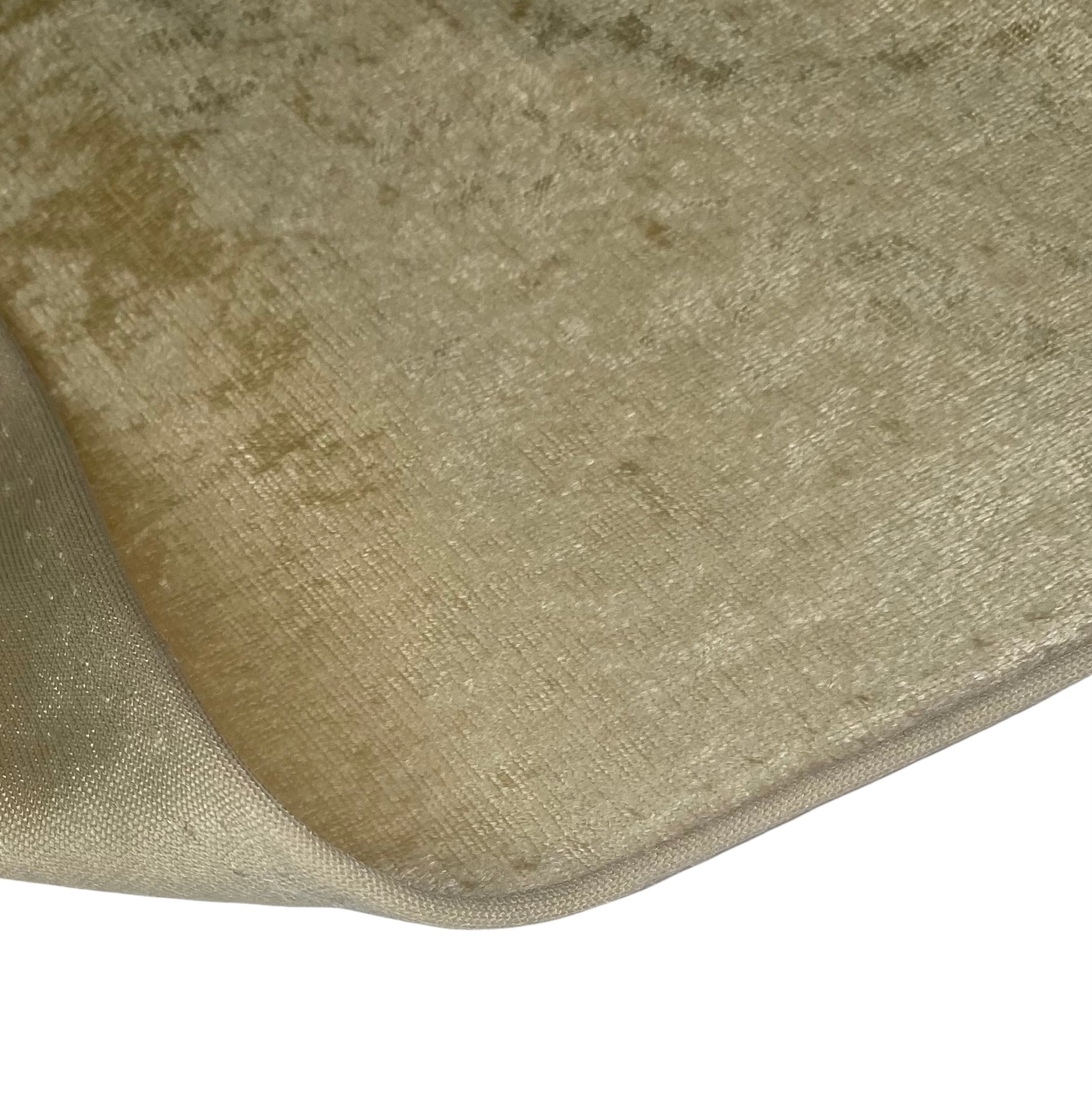 Crushed Stretch Velvet - Light Yellow