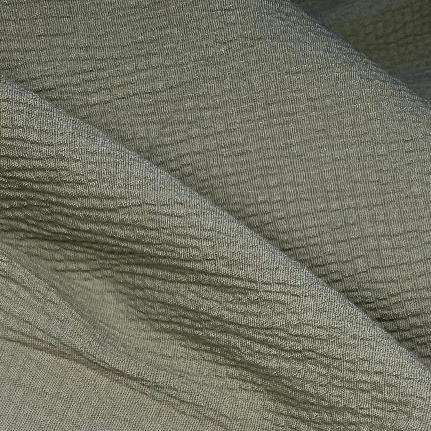 Crinkled Cotton/Polyester - Cornsilk