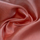 Polyester Shantung Satin - 48” - Orange/White