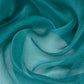 Crinkled Silk Chiffon - Cobalt Blue