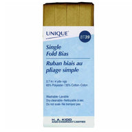 Single Fold Bias Tape - 12mm x 3.7m
