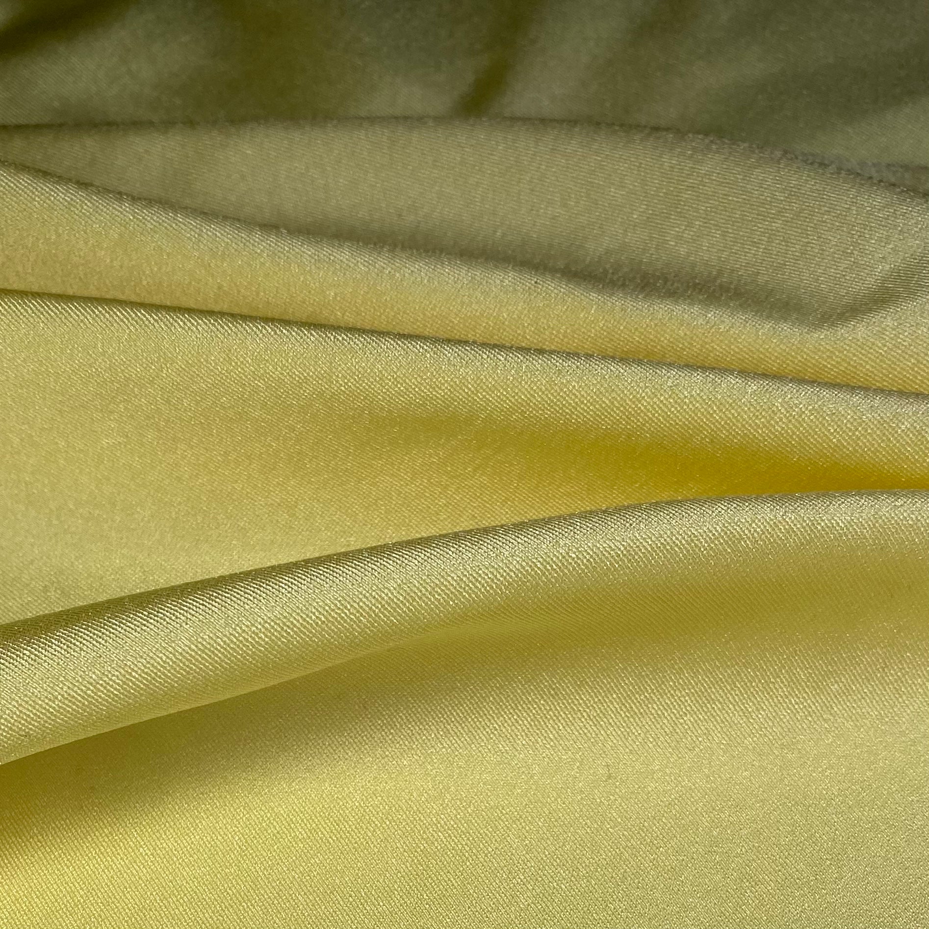 Shimmer Nylon Spandex- 62” - Light Yellow