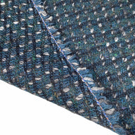 Wool Tweed - Blue/Green