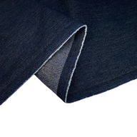 Cotton Twill Denim - 8oz - Black/Gold