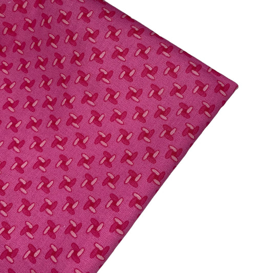 Quilting Cotton - Pinwheel - 44” - Pink
