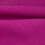 Cotton Tubular Rib Knit - Fucshia