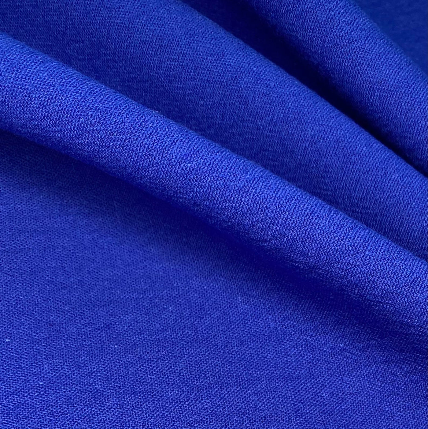Crinkled Cotton - Geneva Blue