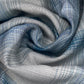 Plaid Rayon Batiste - 58” - Grey/Blue/White