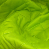 Quilted Nylon - Square - Neon Yellow