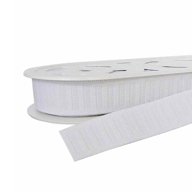 Woven Waistband Elastic - 25mm - By the Yard - White
