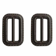 Trench Buckle - 25mm (1″) - Black - 2pcs