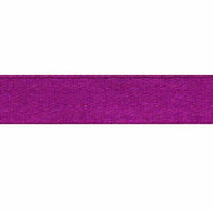 Double Sided Satin Ribbon - 10mm x 3m - Purple