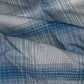 Plaid Rayon Batiste - 58” - Grey/Blue/White