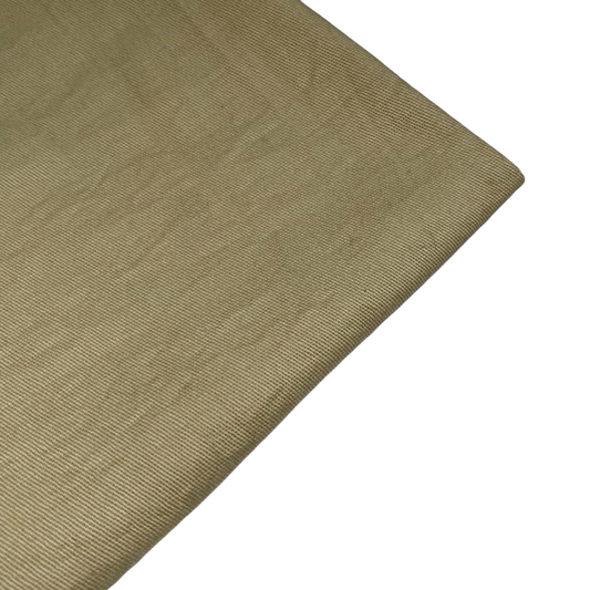 Crinkled Twill Cotton Canvas - 7oz - Brown