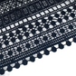 Guipure Lace - 19” - Black