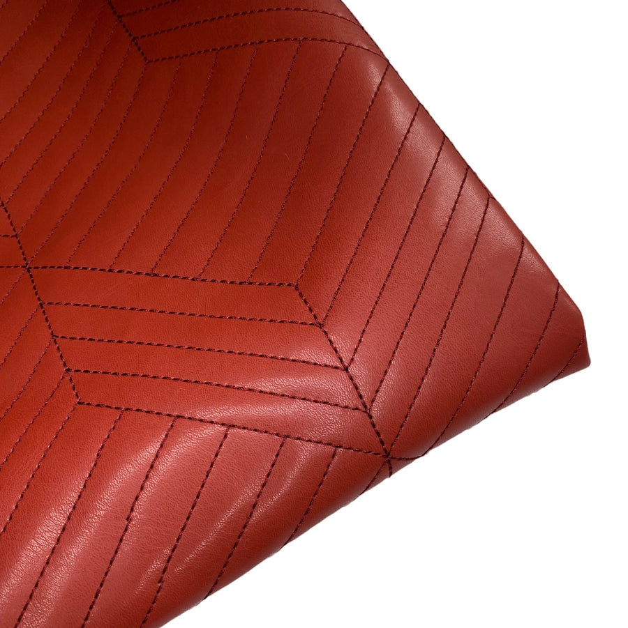 Geometric Quilted Vinyl - 58”