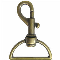 Swivel Hook - 25mm (1″) - Antique Gold - 1pc