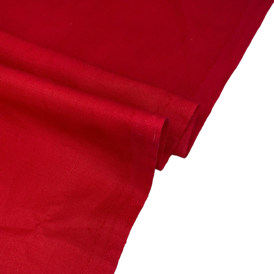 Cotton/Linen Blend - 52” - Red