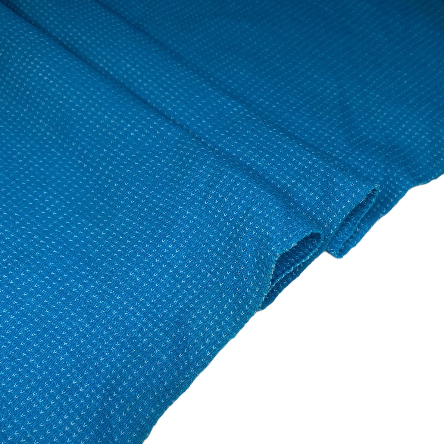 Cotton Knit - Blue/White