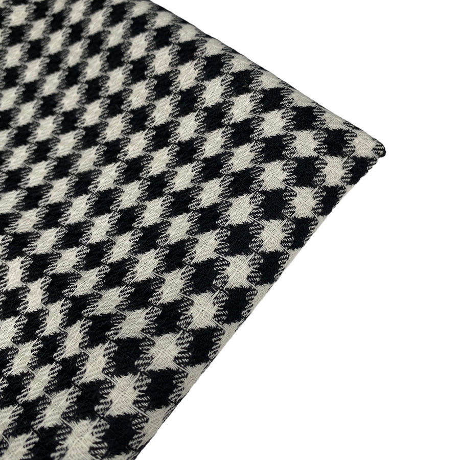 Checkered Wool - Black/White