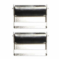 Suspender Slides - 25mm (1”) - Gold - 2pcs
