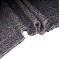Italian Wool Boucle -  Blue/Brown