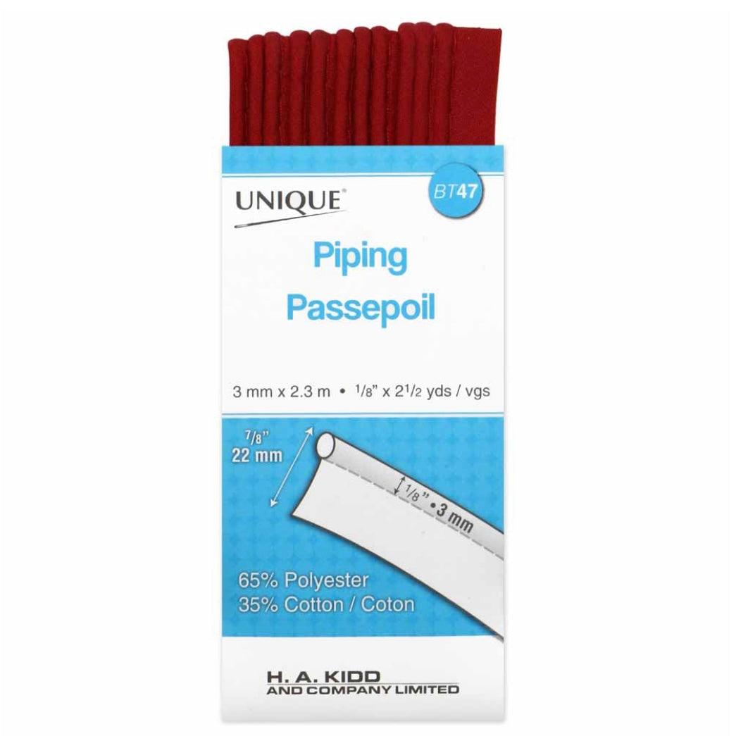 Corded Piping - Silver