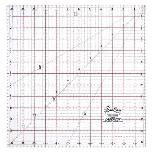 Square Ruler - 12 1/2” x 12 1/2”