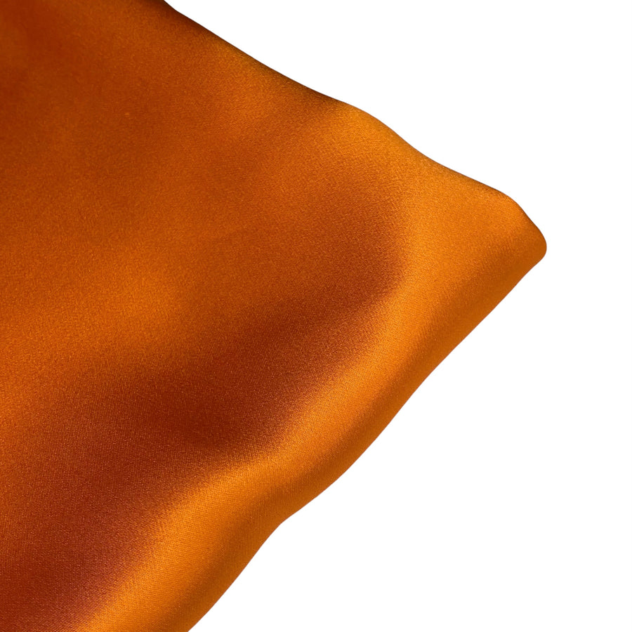 Mulberry Silk Charmeuse - Orange