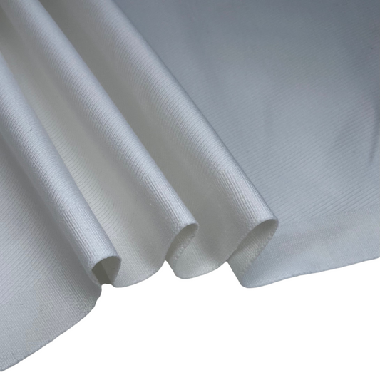 Stretch Cotton Twill Canvas - 10oz - 50“- White