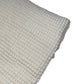 Waffle Weave Cotton - Unwashed - 44” - Black