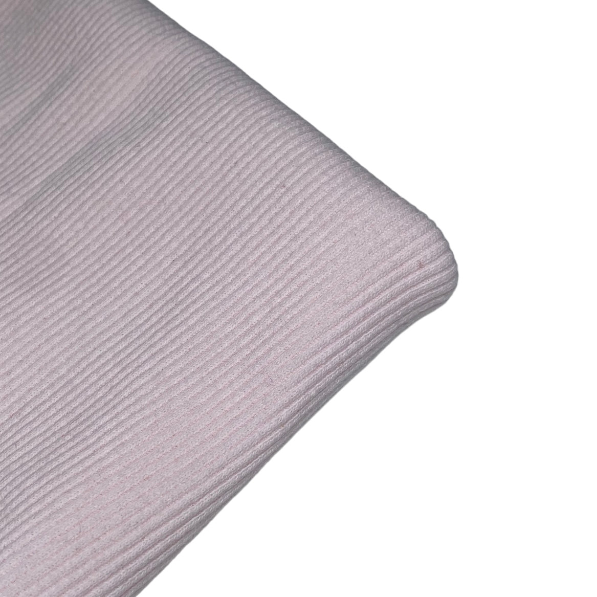 Cotton Tubular Rib Knit - Blush
