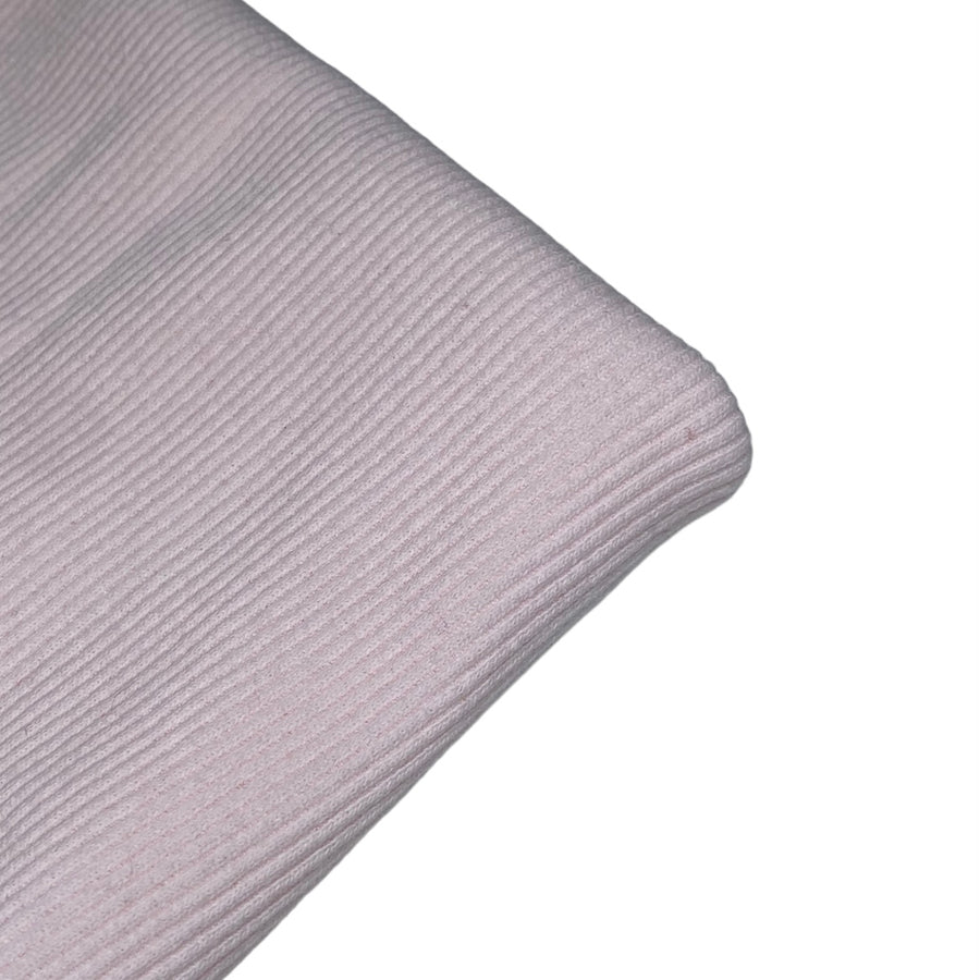 Cotton Tubular Rib Knit - Blush