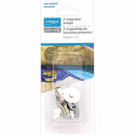 Magnetic Snaps - 18mm - Silver - 2pcs