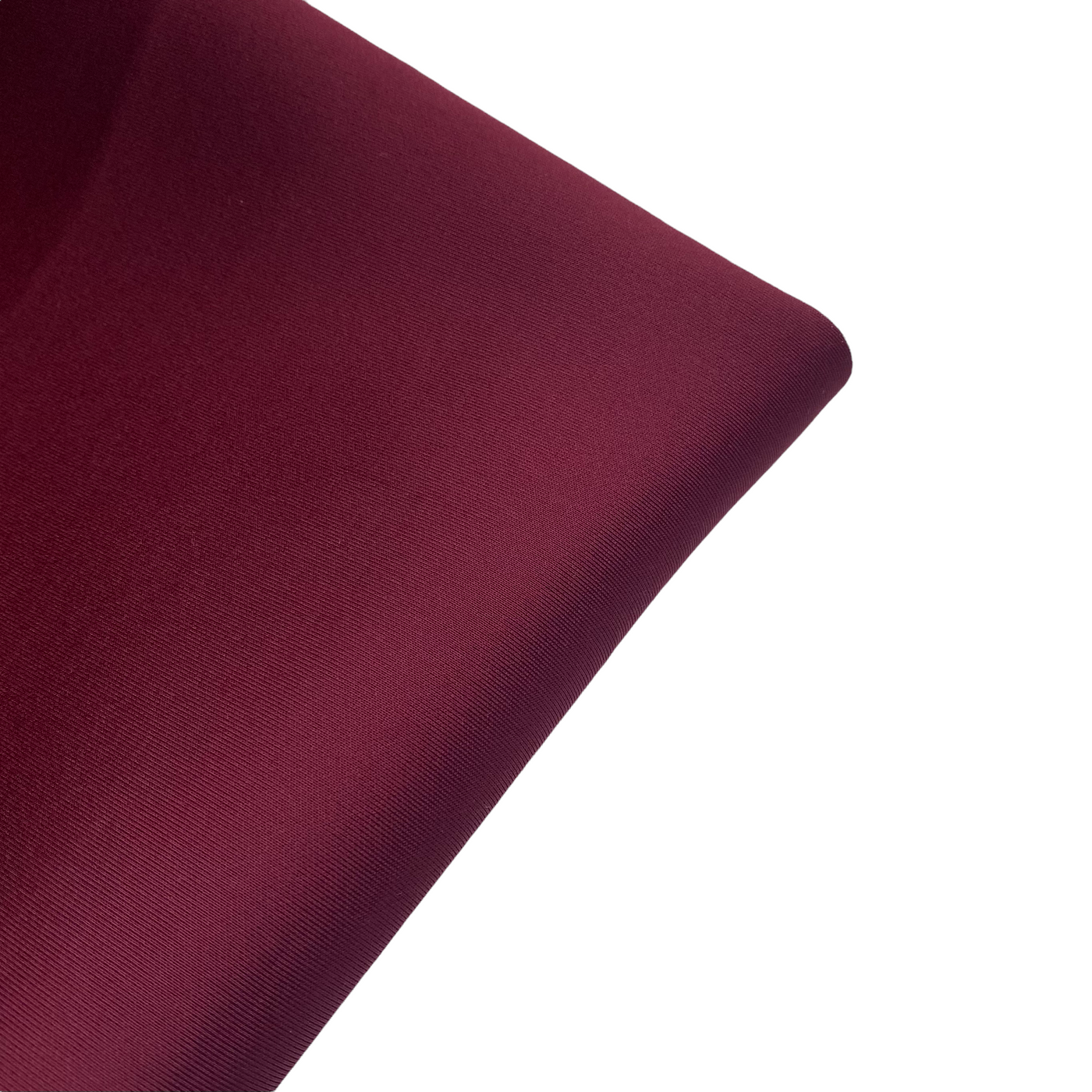 Stretch Bonded Scuba Knit - Burgundy/Heather Grey