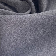 Stretch Bonded Scuba Knit - Burgundy/Heather Grey