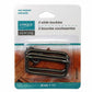 Metal Slide Buckle - 38mm (1 1/2″) - Silver  - 2 pcs