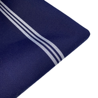 Sunbrella Striped Woven Upholstery - 48” - Burgundy/Beige