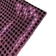Faux Sequin Large Shiny Confetti Dot Knit - 46” - Gold/Black