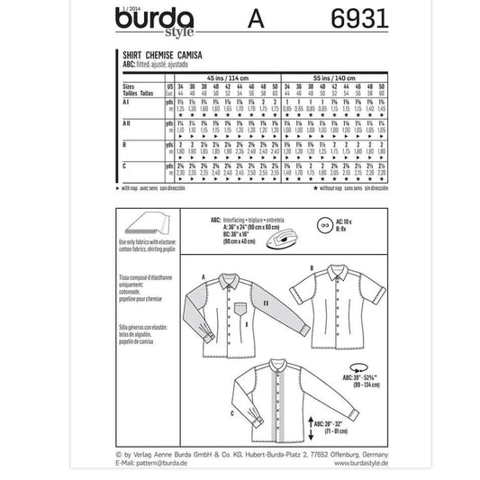 Top Pattern - 6931