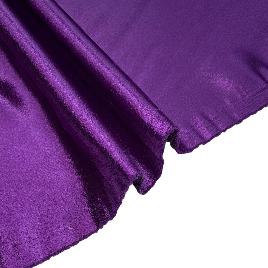 Polyester Crepe Back Satin - 58” - Purple