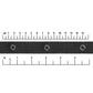 Metal Snaps Tape - 18mm - Per Yard - Black
