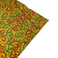 Floral Printed Polyester - 44” - Orange/Blue/Green