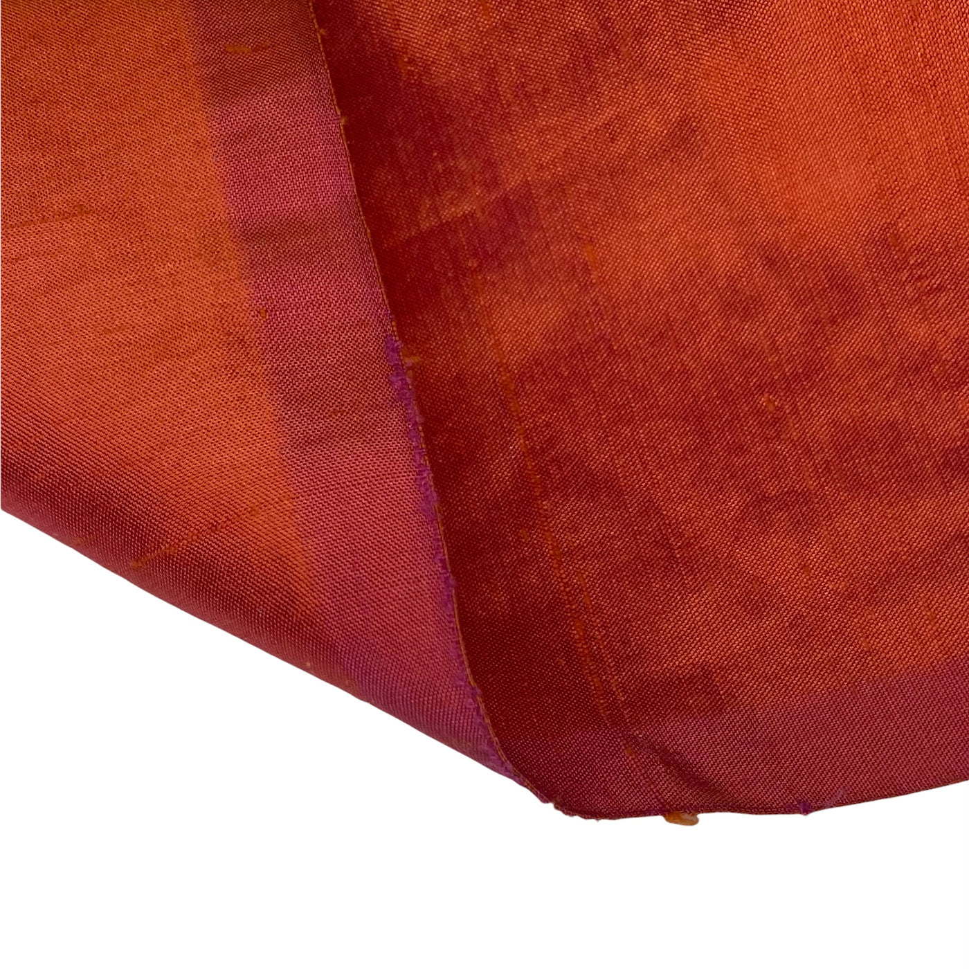 Shot Silk Dupioni - Orange/Fuchsia