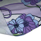 Floral Nylon Spandex - 62” - Purple/Green/White