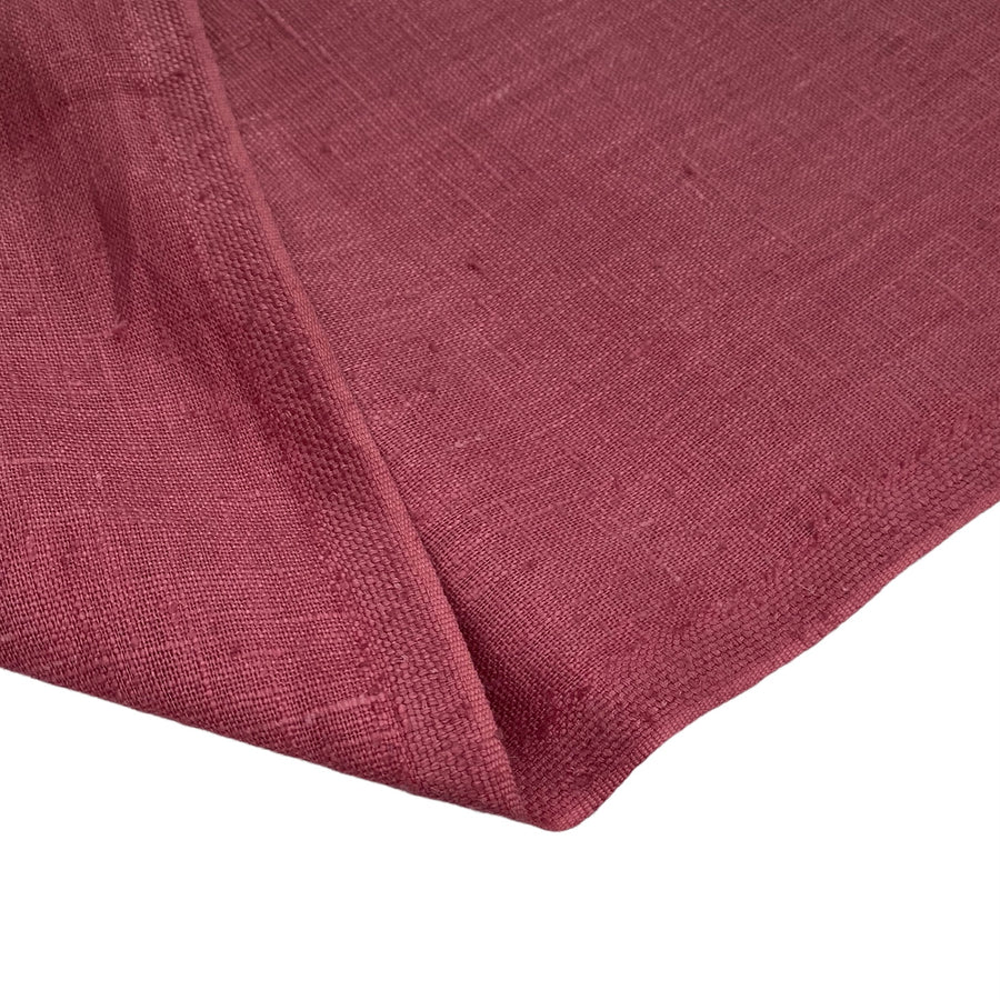 Heavy Weight Linen - 56” - Dark Pink