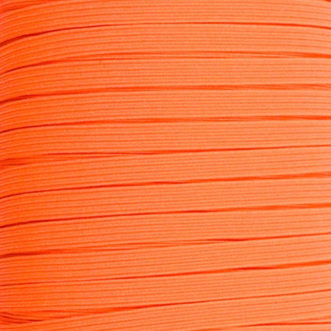 Braided Elastic - 6mm - By the Yard - White