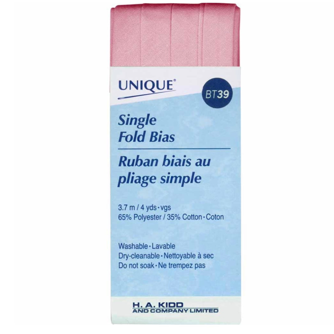 Single Fold Bias Tape - 12mm x 3.7m